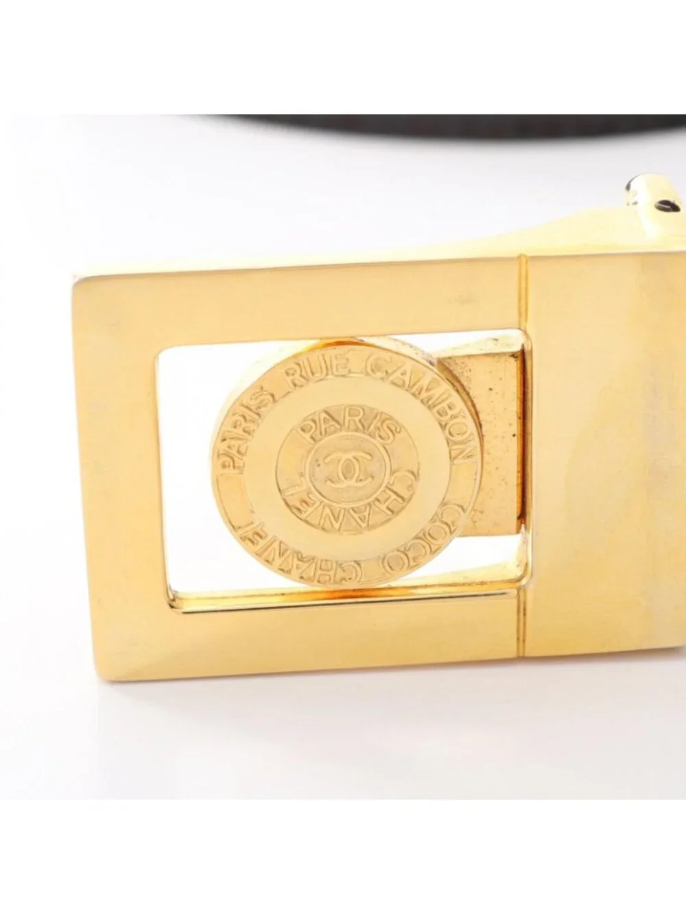 Chanel Belt CC Logo Vintage Exotic Cles the